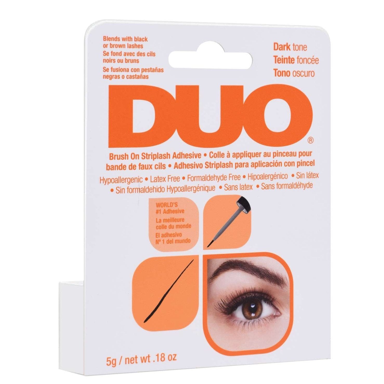 Ardell Lash Adhesives Duo Brush-On Dark Ardell Lash Adhesives Duo Brush-On Dark