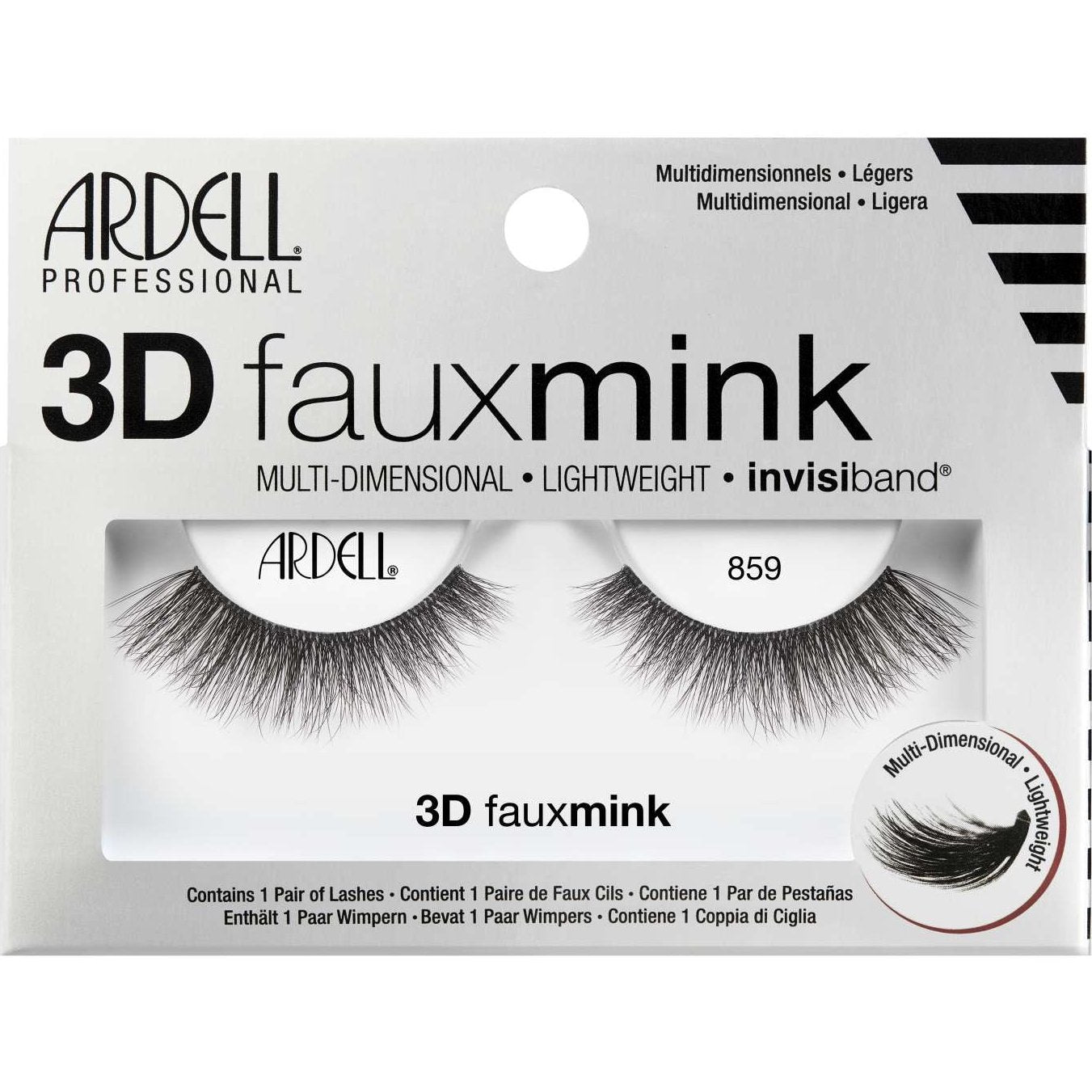 Ardell Faux Mink Invi 3D 859 Ardell Faux Mink Invi 3D 859