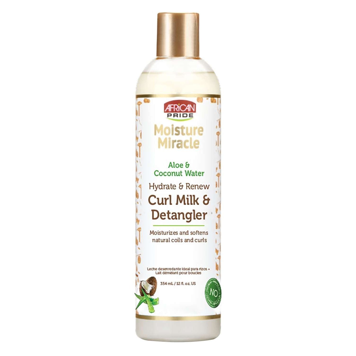 African Pride Moisture Miracle Hydrate Renew Curl Milk Detangler African Pride Moisture Miracle Hydrate Renew Curl Milk Detangler