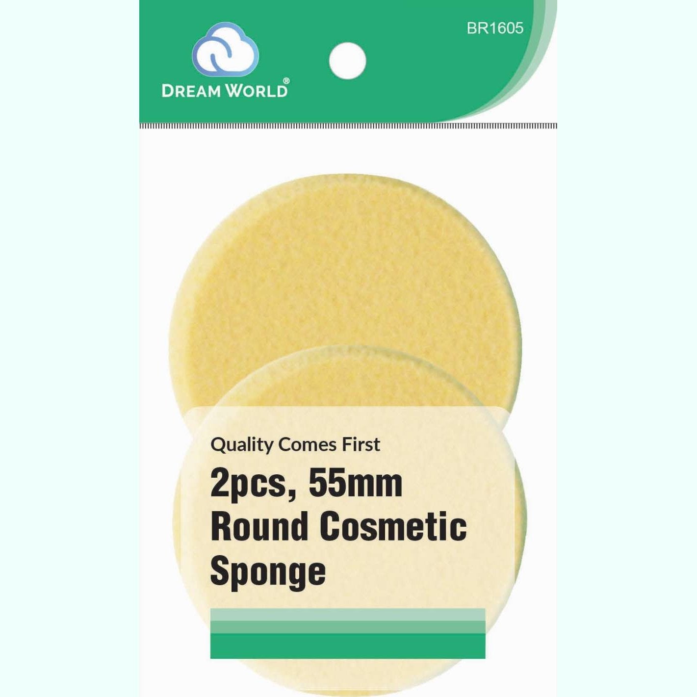 Brittny Cosmetic Sponge Round 2-Piece Brittny Cosmetic Sponge Round 2-Piece