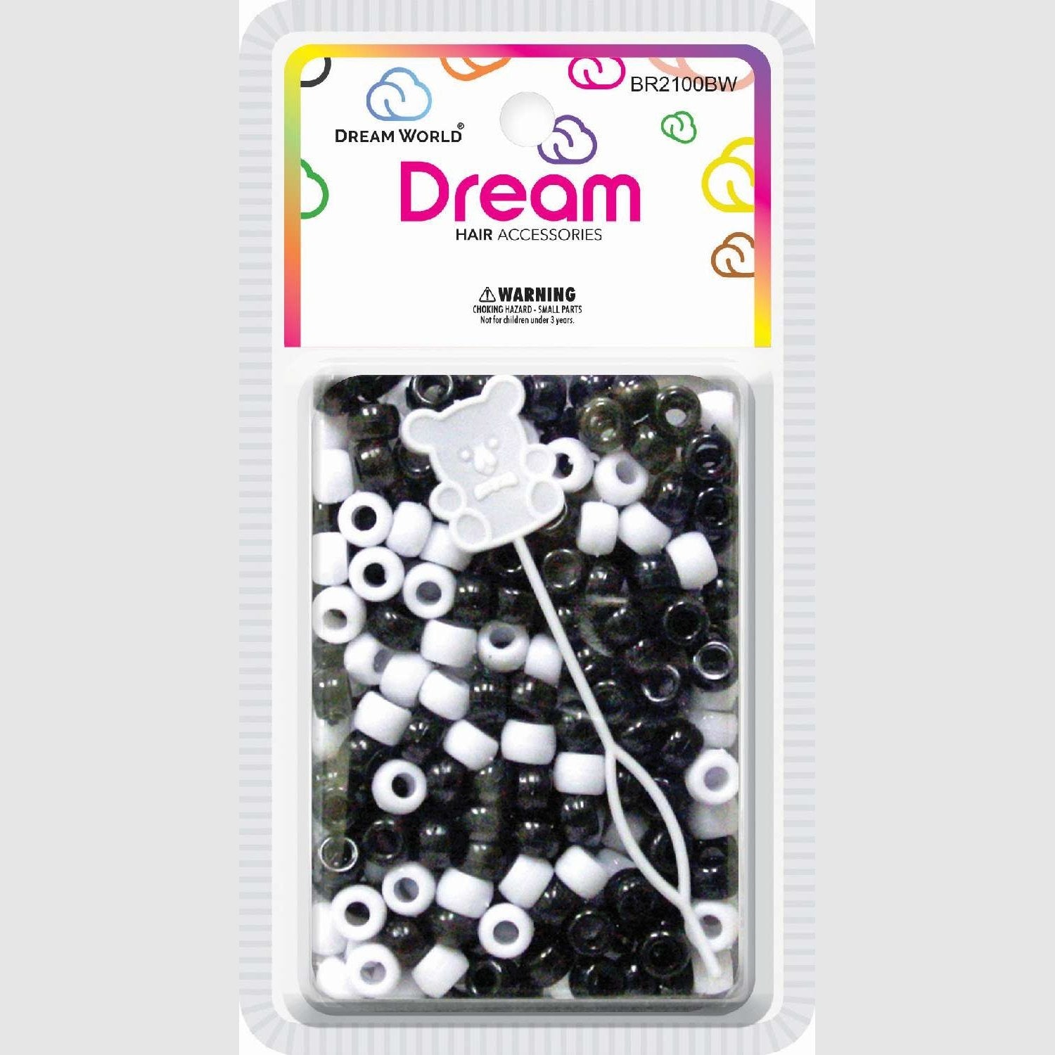 Chloe Bead Round 200 Blackwhite Chloe Bead Round 200 Blackwhite