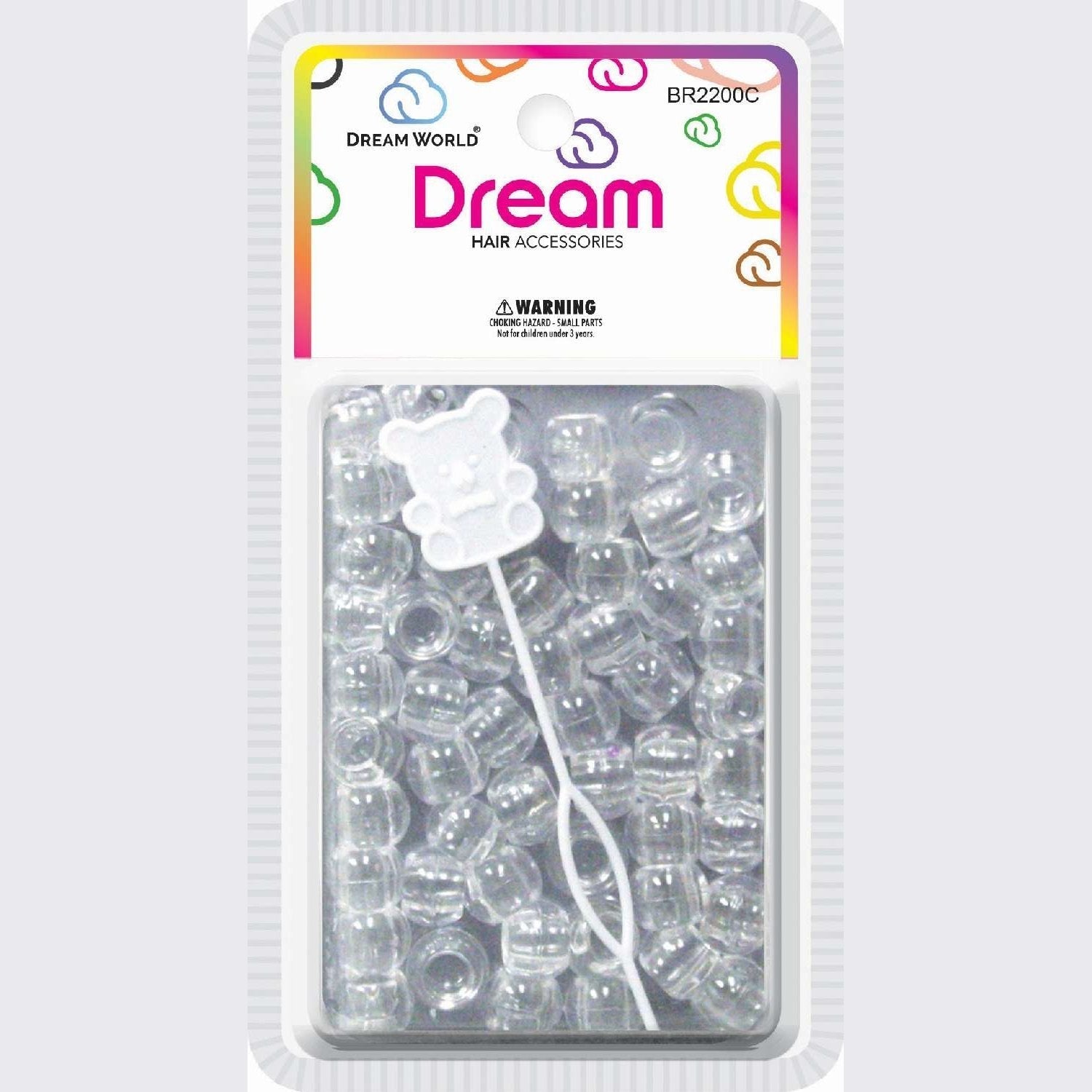 Chloe Bead Round Big 60 Clear Chloe Bead Round Big 60 Clear