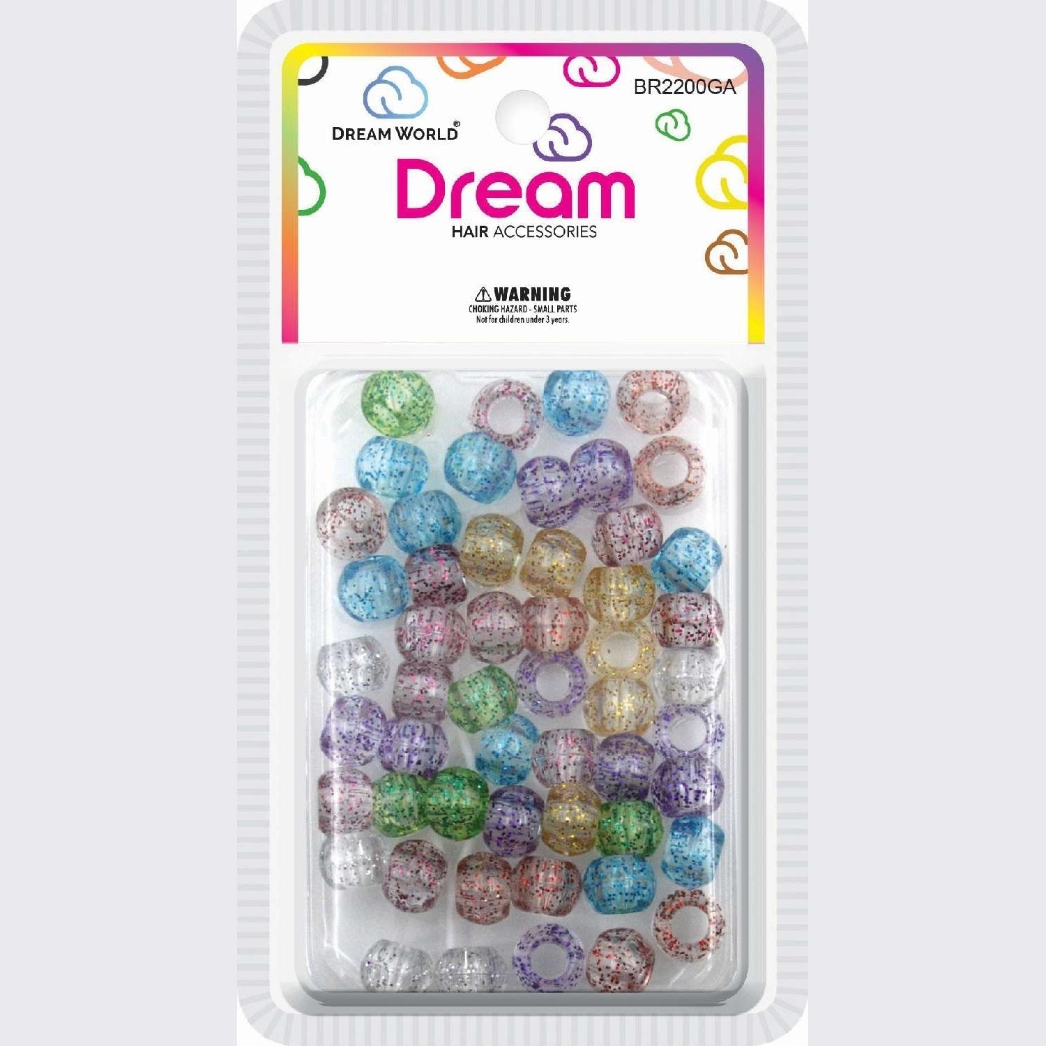 Chloe Bead 2200 Round Glitter Crystal Assort Chloe Bead 2200 Round Glitter Crystal Assort