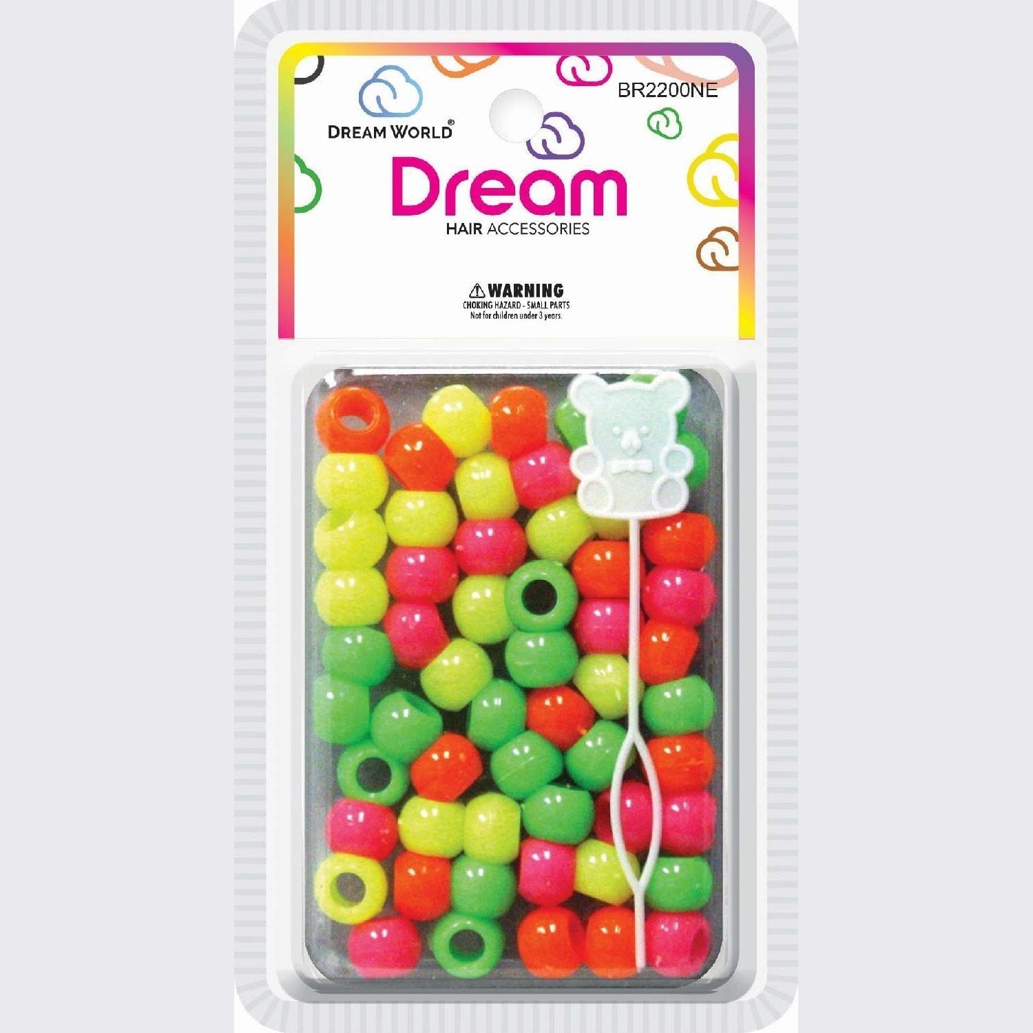 Chloe Bead Round Big 60 Neon Chloe Bead Round Big 60 Neon