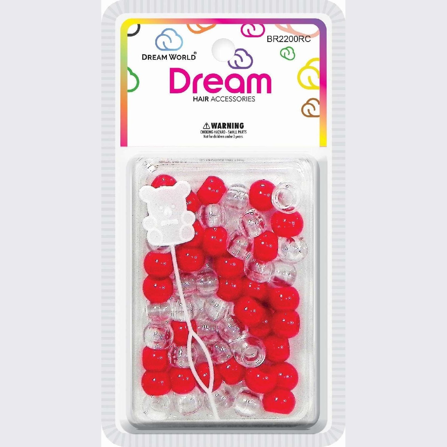 Chloe Bead Round Big 60 Redclear Chloe Bead Round Big 60 Redclear