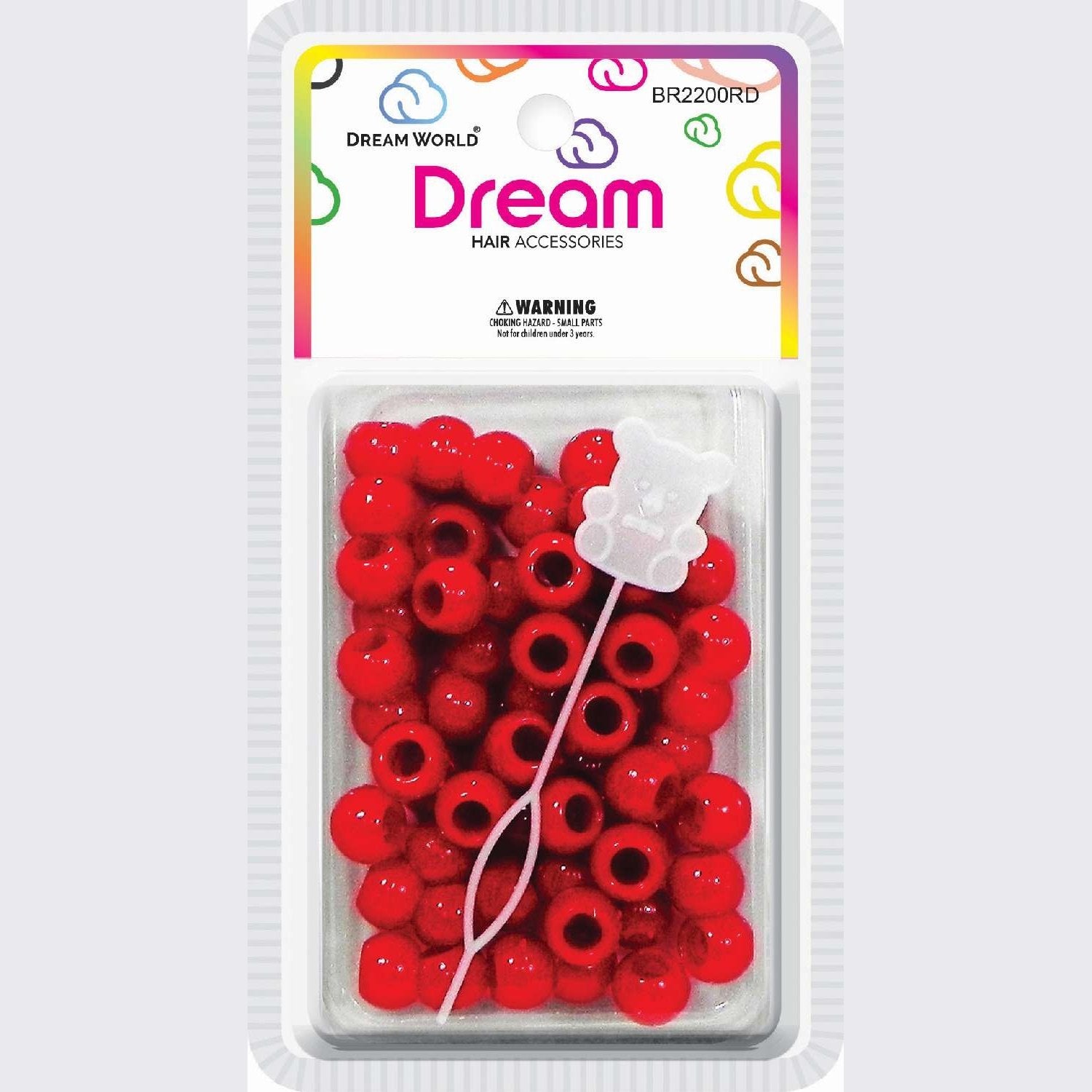 Chloe Bead Round Big 60 Red Chloe Bead Round Big 60 Red