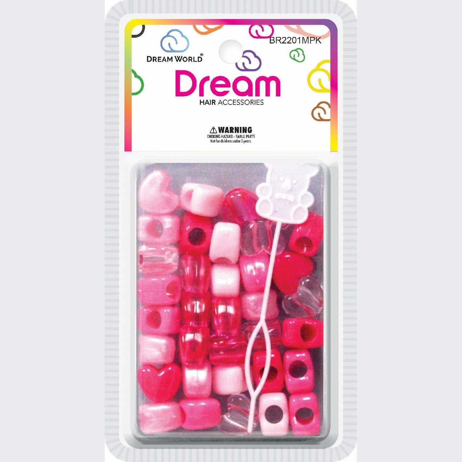 Chloe Bead Heart Big Pink Chloe Bead Heart Big Pink
