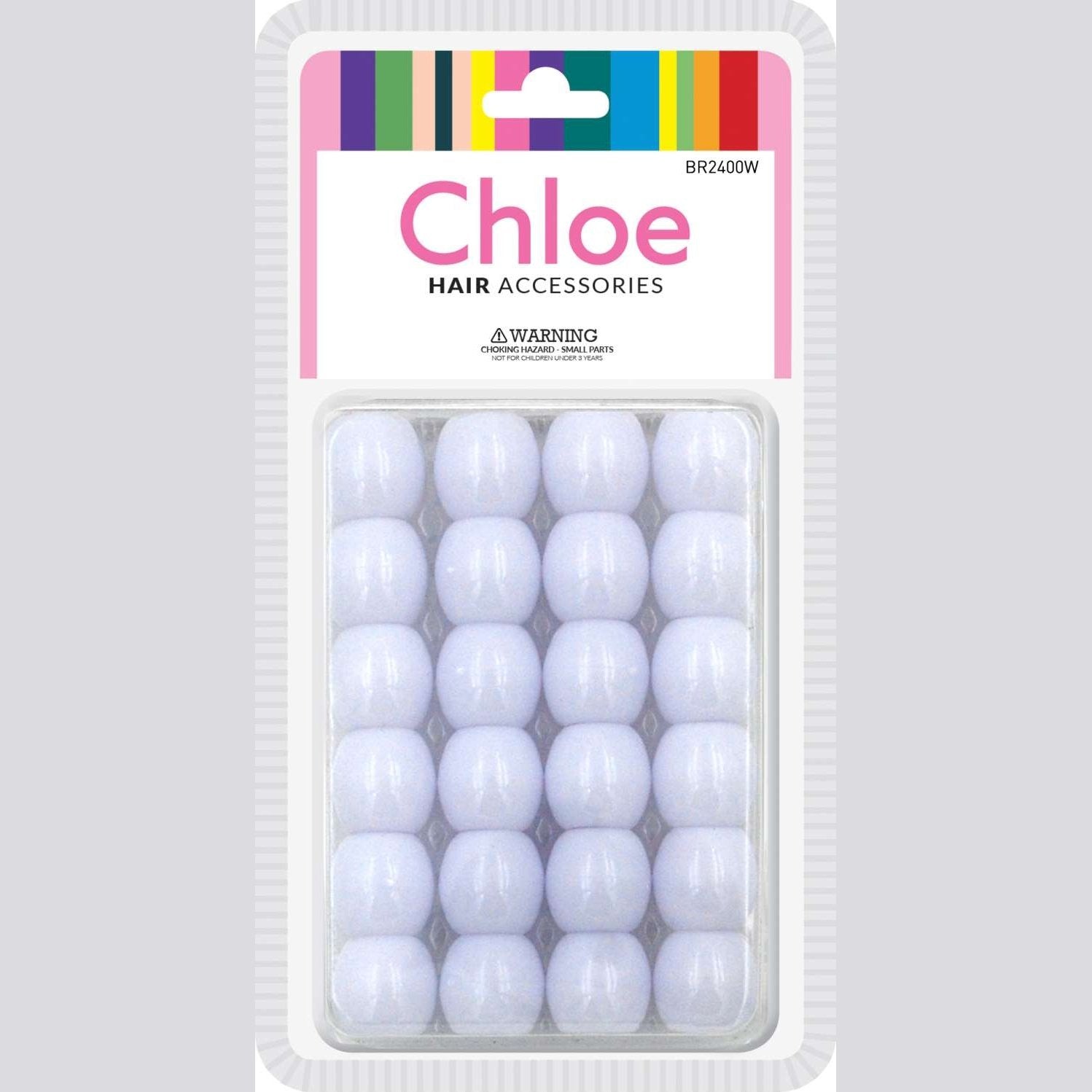 Chloe Bead Round Jumbo White Chloe Bead Round Jumbo White