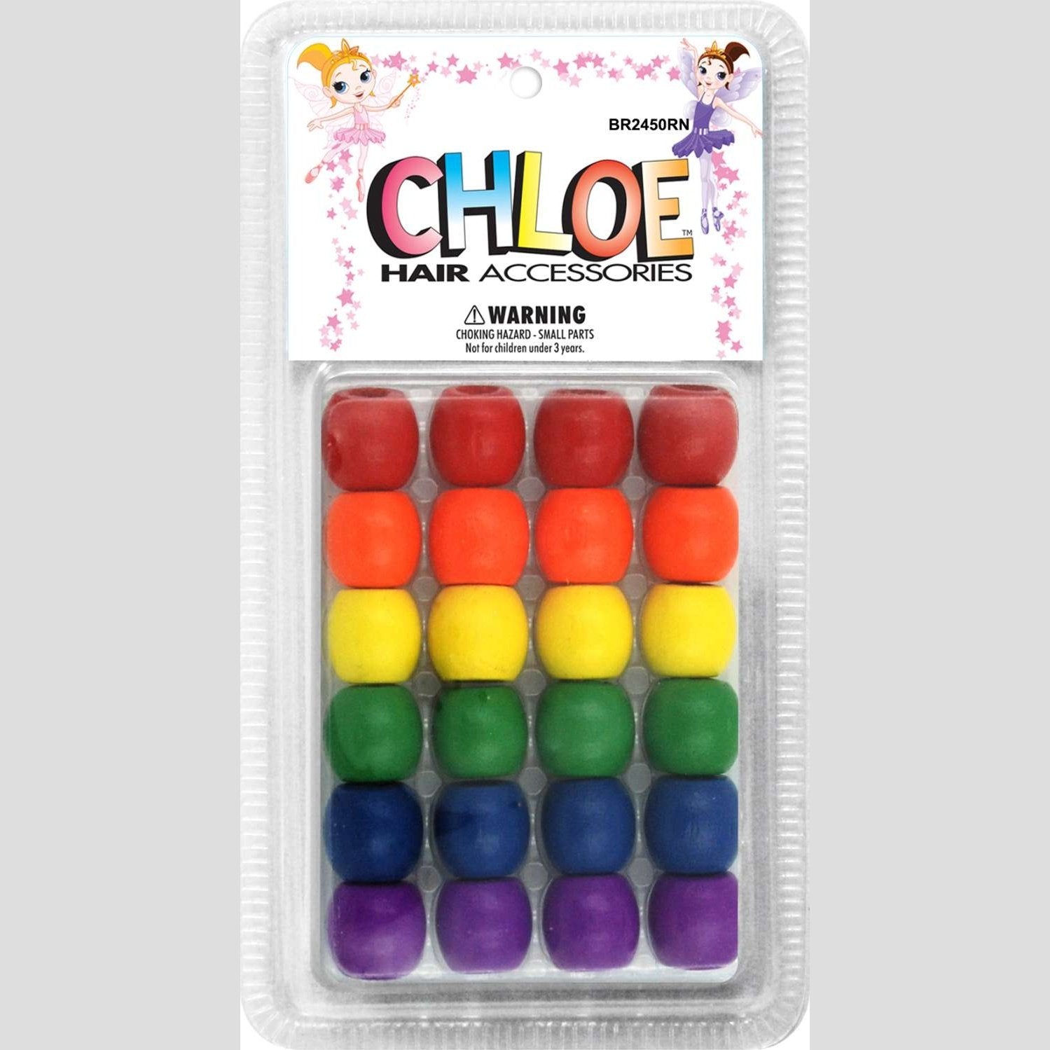 Chloe Bead 2450 Wood Rainbow Chloe Bead 2450 Wood Rainbow