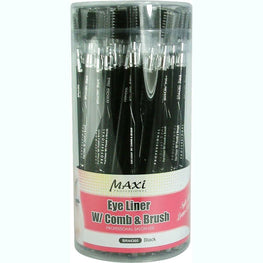Brittny Eyeliner W Comb Brush Black