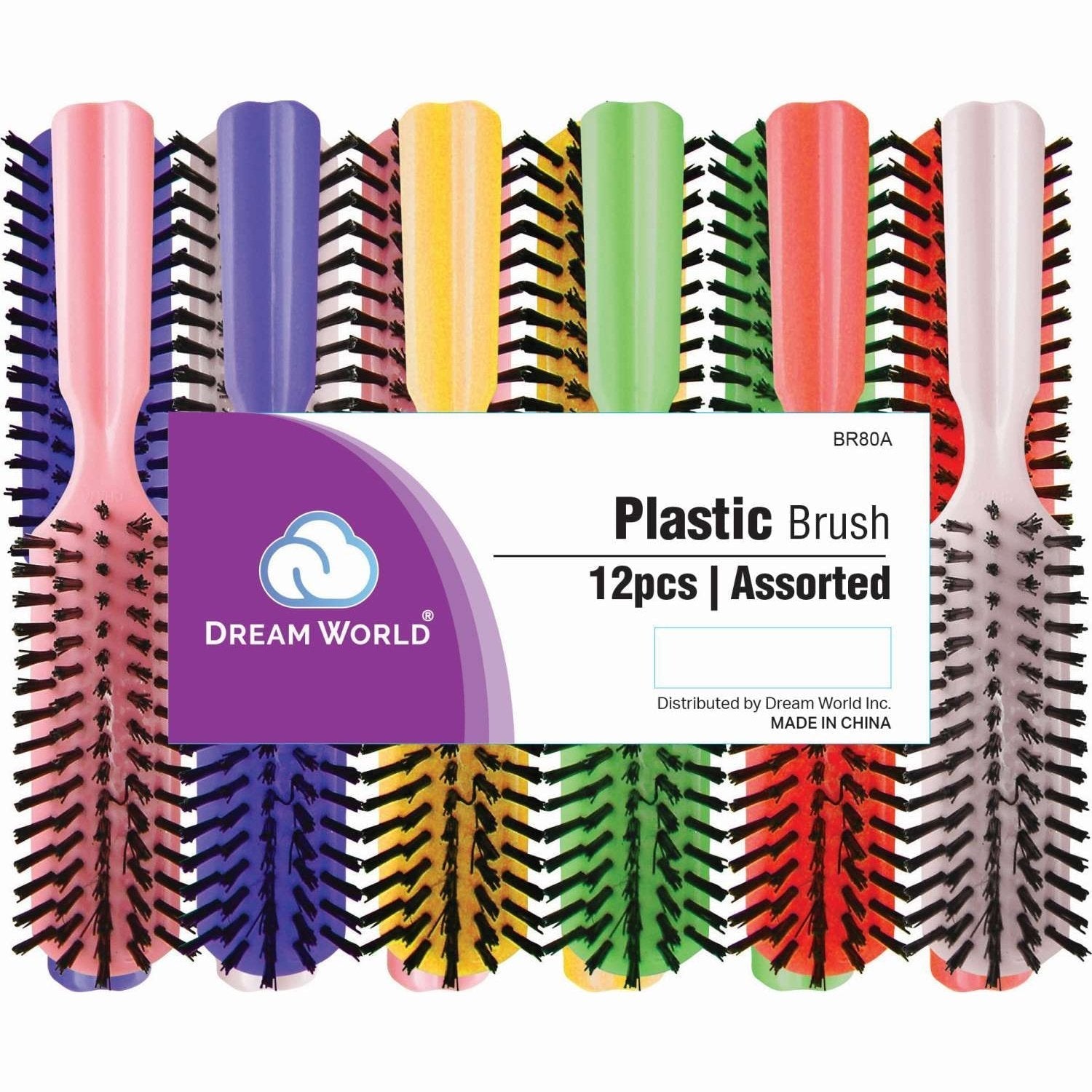 Brittny Plastic L-80 Brush Assorted Brittny Plastic L-80 Brush Assorted