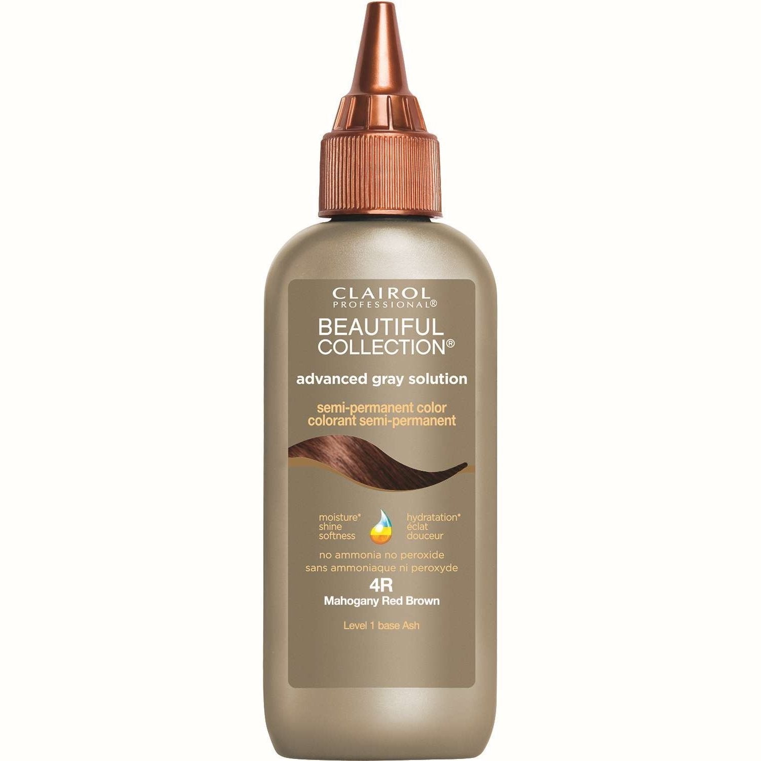 Beautiful Collection Advanced Gray Solution 4R Mahogany Red Brown Beautiful Collection Advanced Gray Solution 4R Mahogany Red Brown