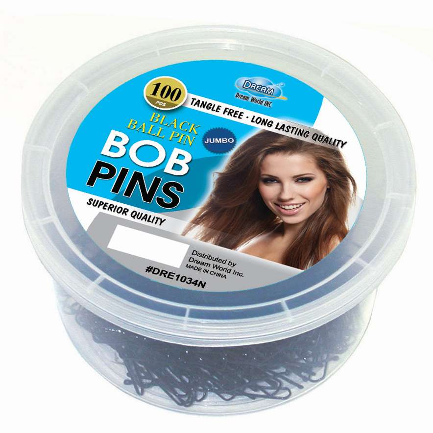 Dream Bobpin Jumbo 100Cttub Black Dream Bobpin Jumbo 100Cttub Black