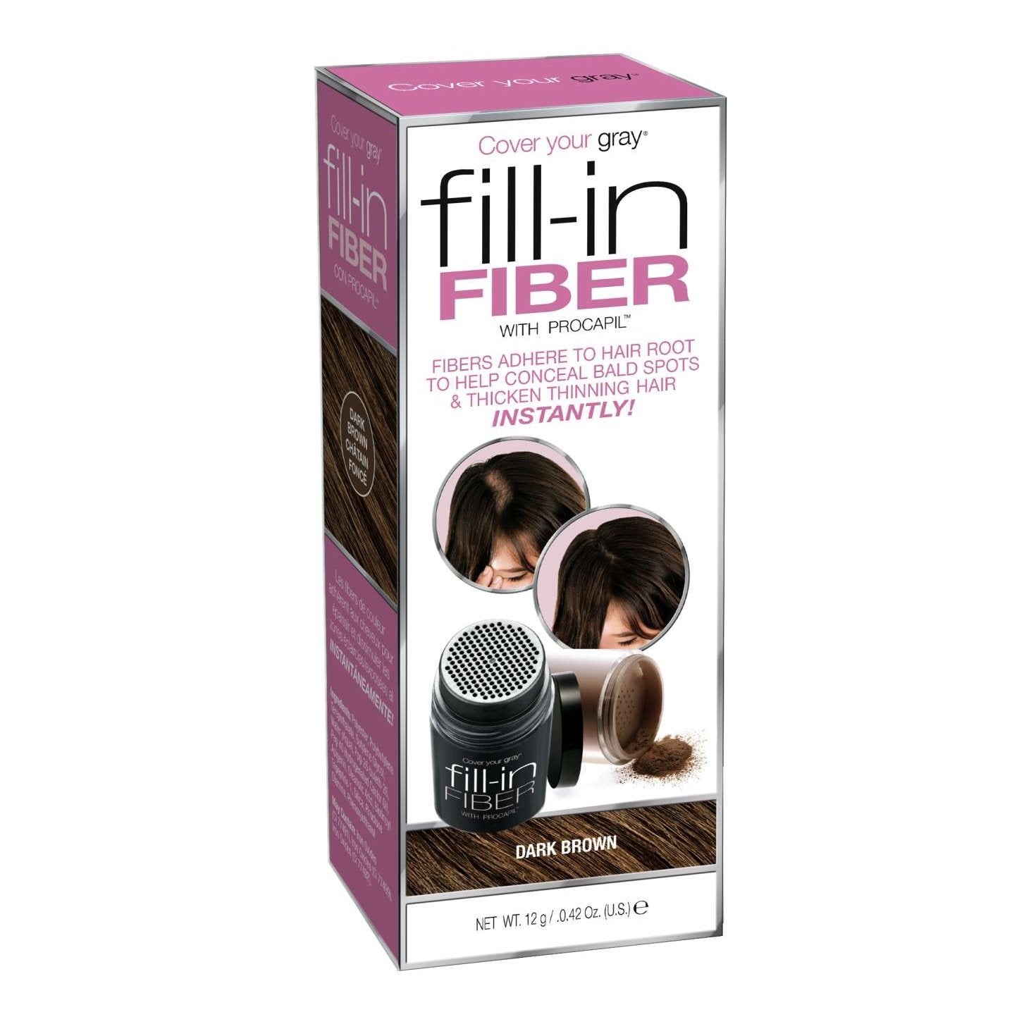 Cyg Fill-In Fiber -- Dark Brown Cyg Fill-In Fiber -- Dark Brown
