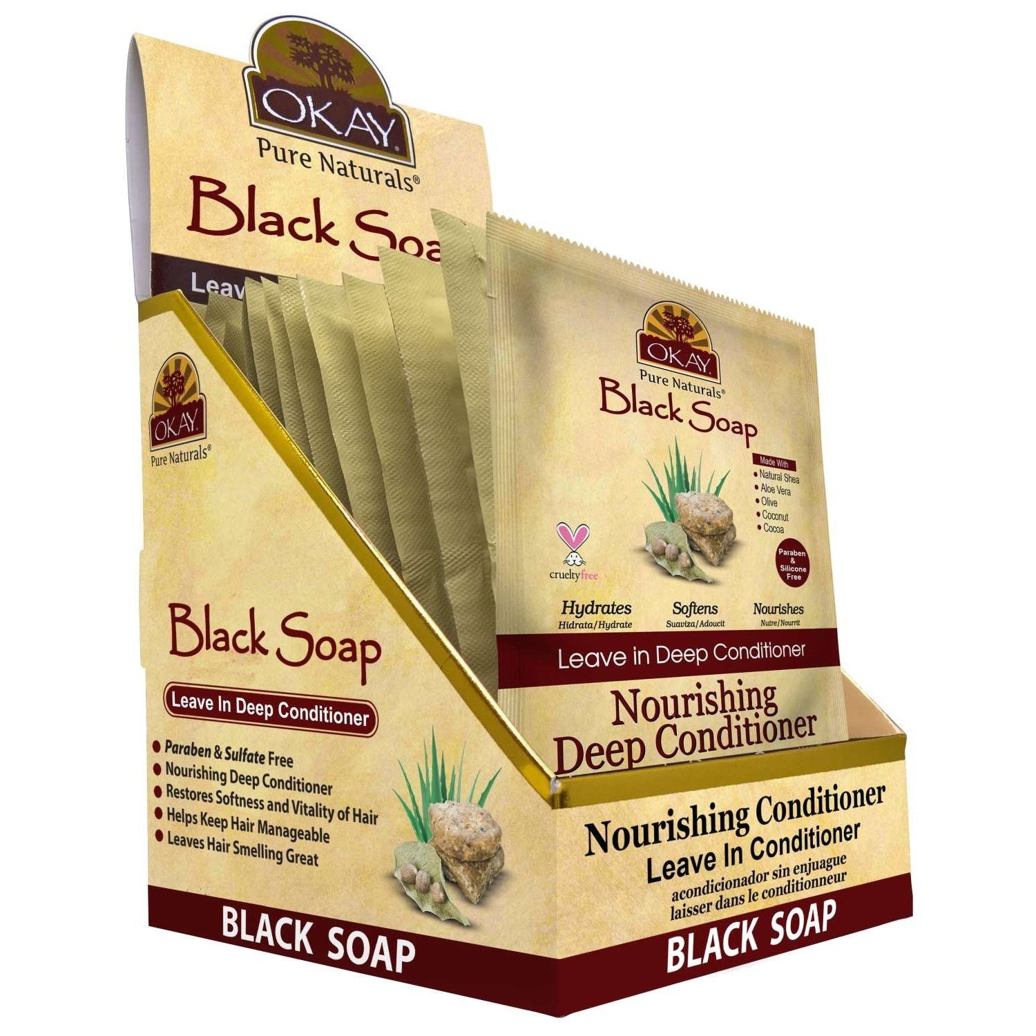 Okay Black Soap Leave-In Conditioner Okay Black Soap Leave-In Conditioner