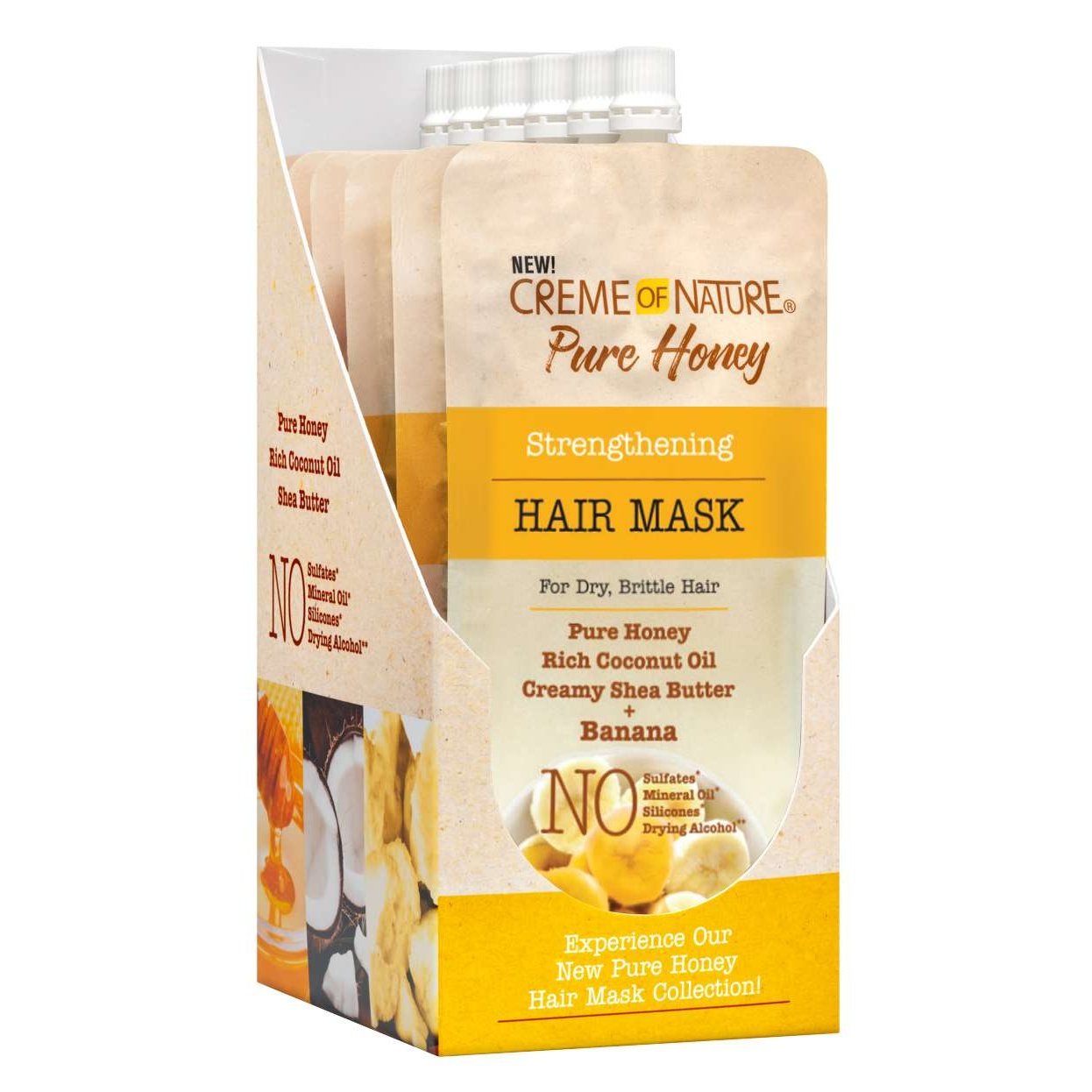 Creme Of Nature Pure Honey Rich Coconut Oil Creamy Shae Butter Banana Creme Of Nature Pure Honey Rich Coconut Oil Creamy Shae Butter Banana