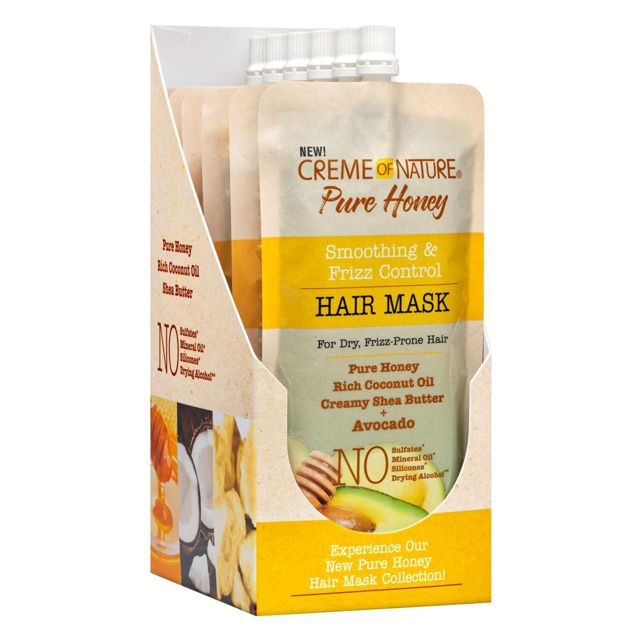 Creme Of Nature Pure Honey Rich Coconut Oil Avocado Mask Creme Of Nature Pure Honey Rich Coconut Oil Avocado Mask