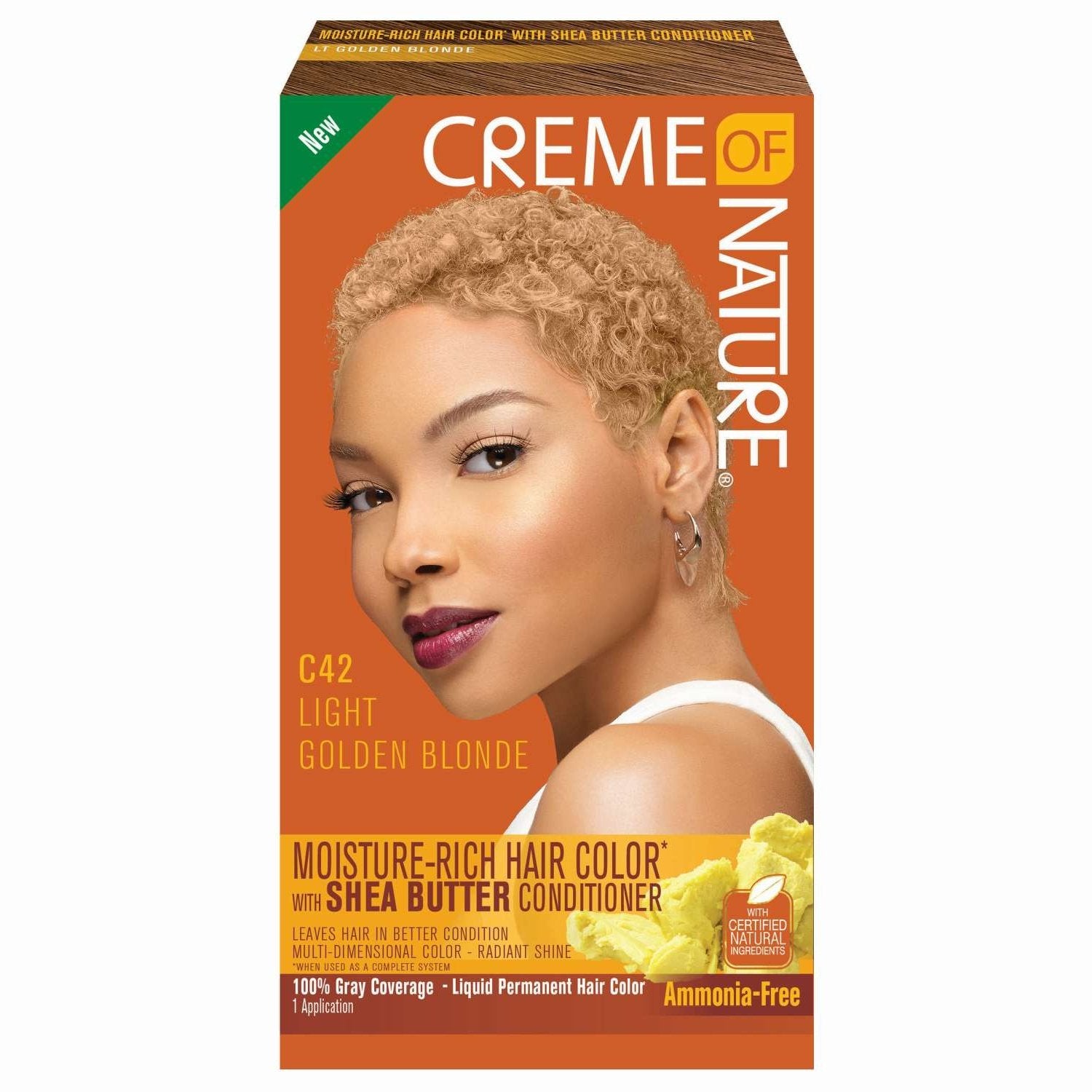 Creme Of Nature Liquid Hair Color C42 Light Golden Blonde Creme Of Nature Liquid Hair Color C42 Light Golden Blonde