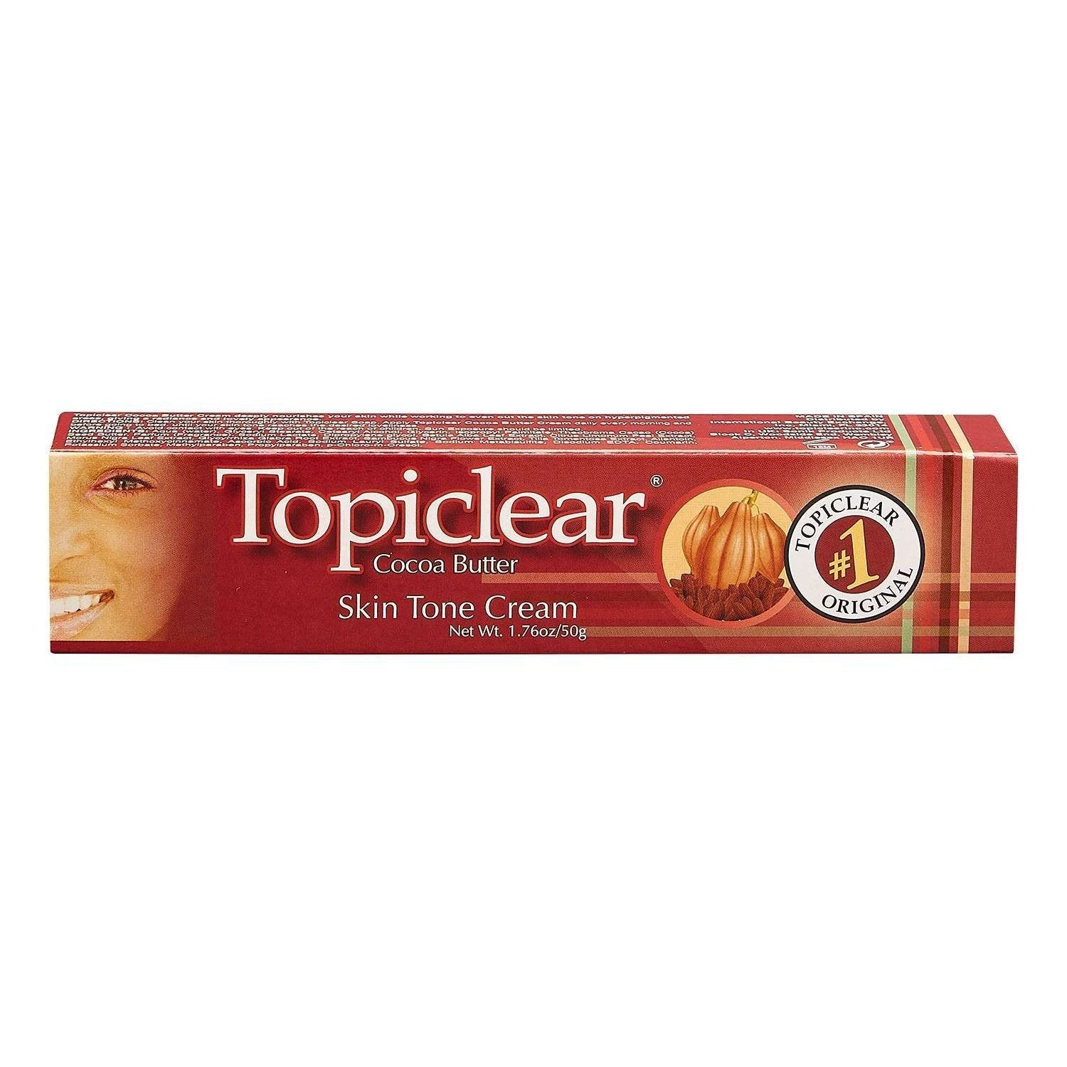 Topiclear Skin Care Tone Cream Cocoa Butter Topiclear Skin Care Tone Cream Cocoa Butter