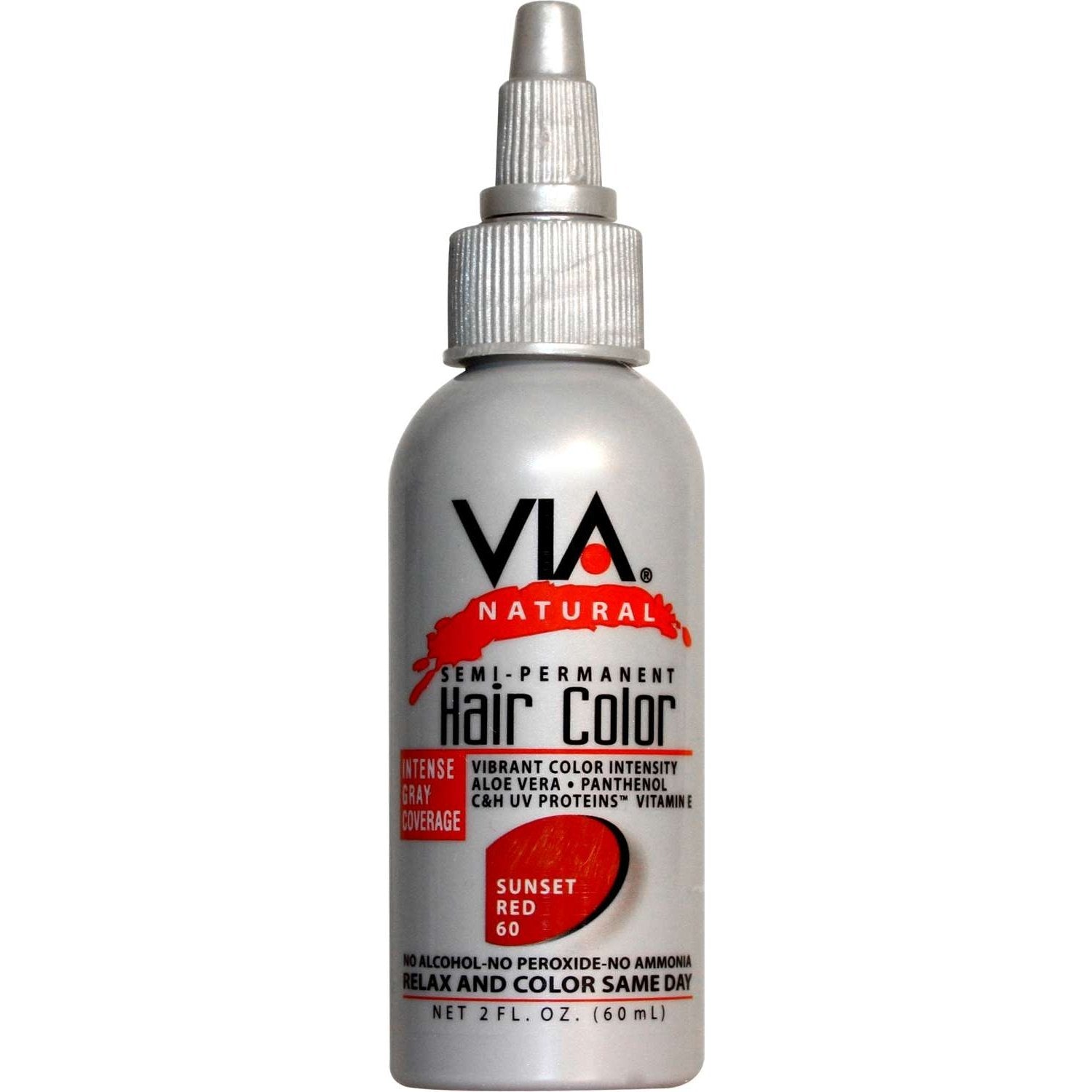Via Natural Hair Color 060 Sunset Red Via Natural Hair Color 060 Sunset Red