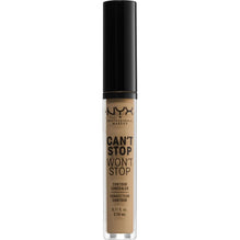NYX  Cant Stop Wont Stop Contour Concealer 13 - Golden 0.11 Fl Oz