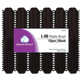 Brittny Plastic L-80 Brush  Black