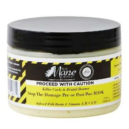 The Mane Choice Caution Killer Curls Stop The Damage Pre Or Post Poo Mask